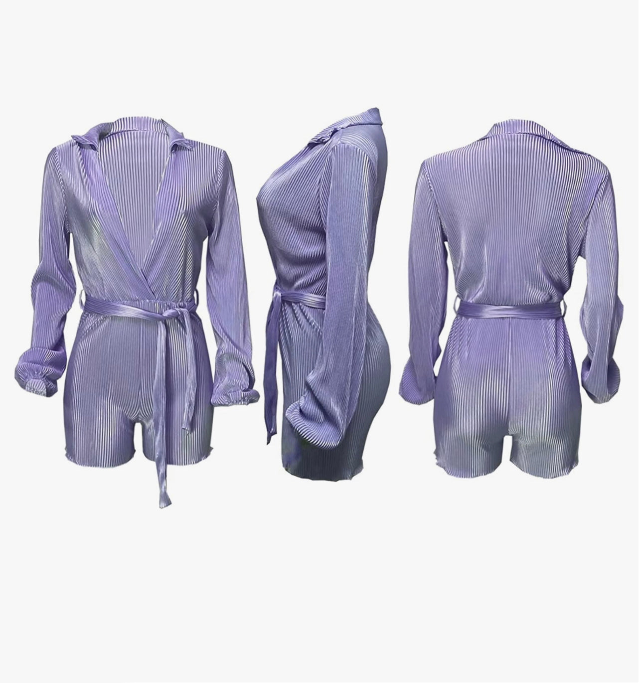 LAVENDER FIELDS ROMPER