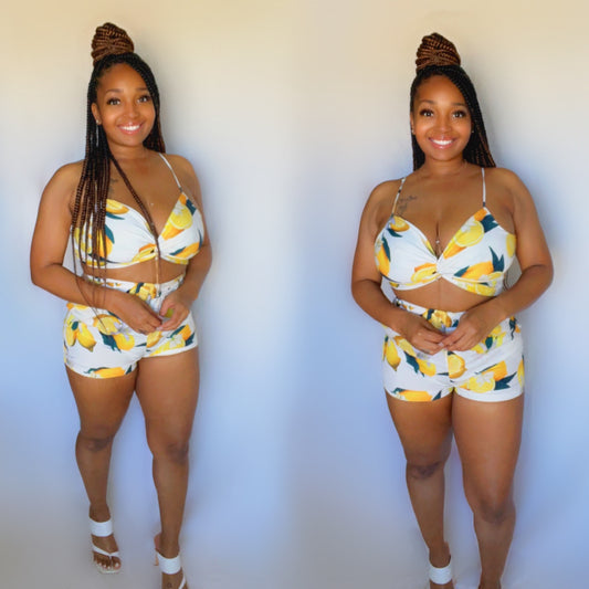 LEMON PATCH CO-ORD SET